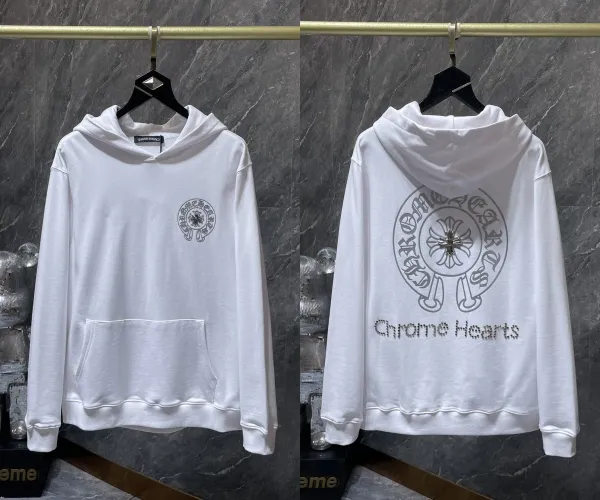 Chrome Hearts Spiderweb Hoodie Pink - 42