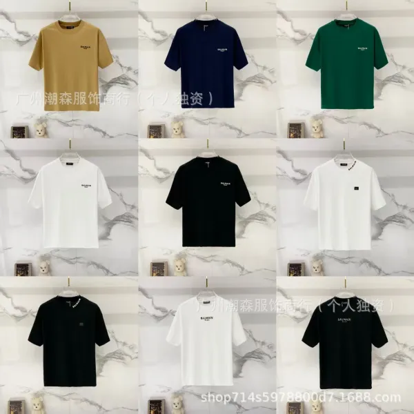 Balmain Logo Print Black T-Shirt - 5