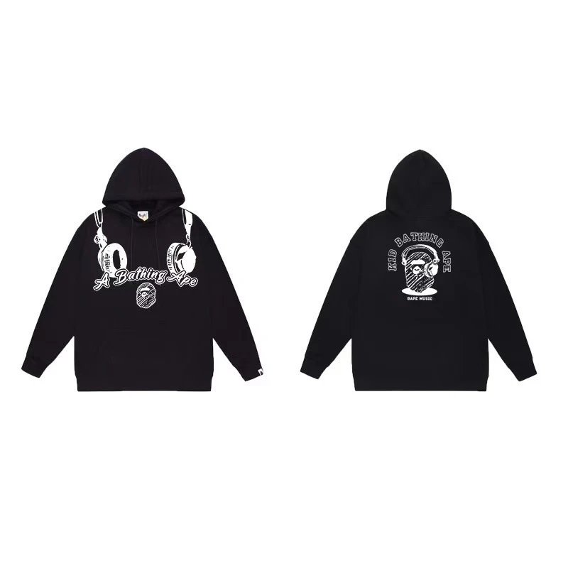 A Bathing Ape x Sesame Street Baby Milo Hoodie Black - 24