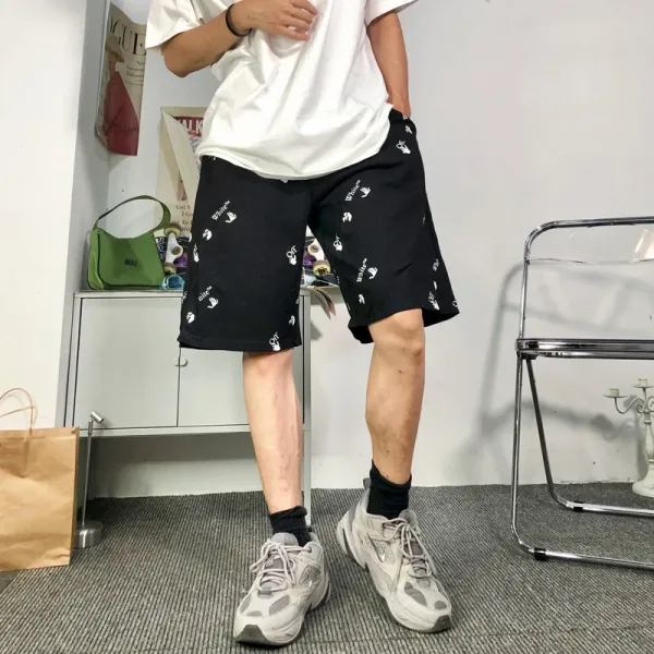 Off-White Logo Shorts White - 3