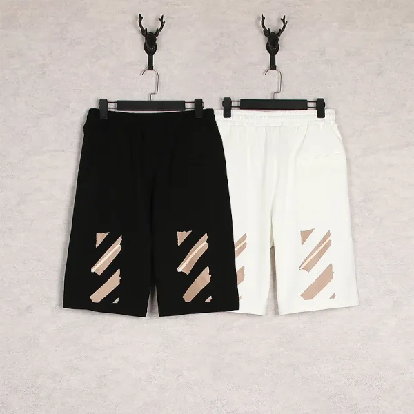 Off-White Logo Shorts White - 10