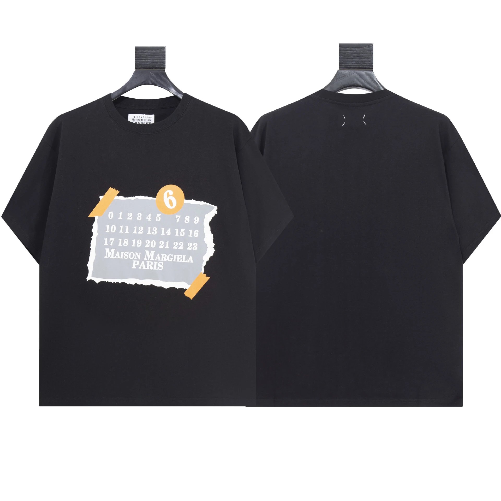 Maison Margiela Numbered Logo White T-Shirt - 32