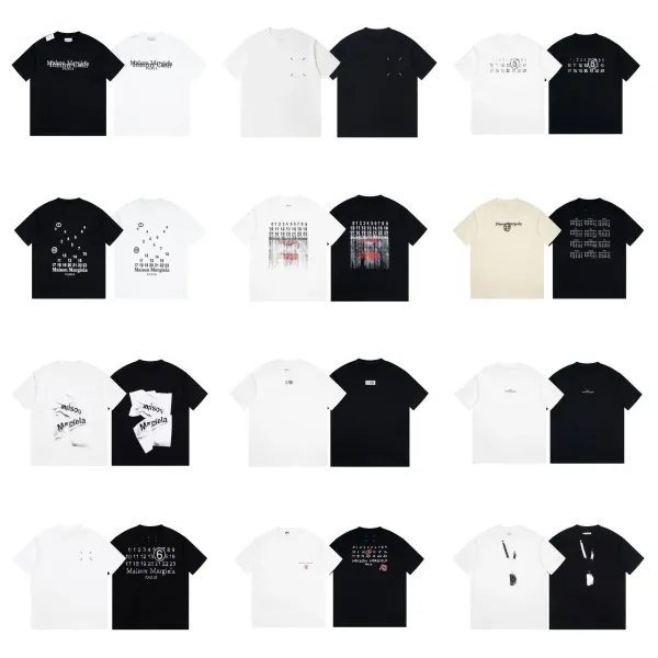 Maison Margiela x NEWVOGUE Barcode Number Print White T-Shirt - 6