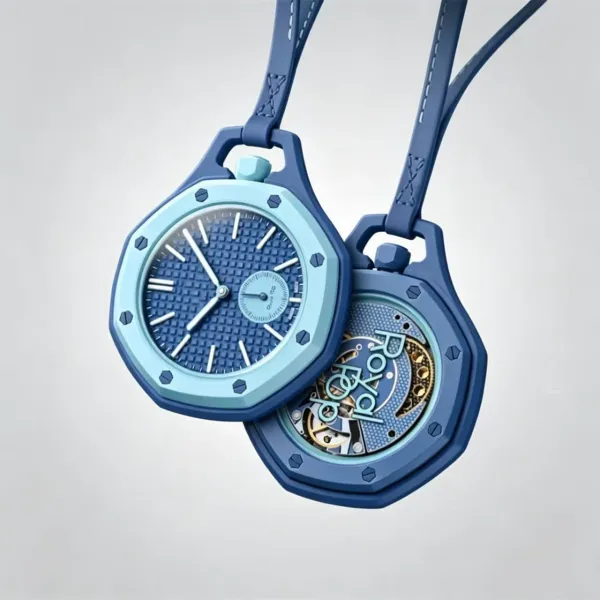 Audemars Piguet Royal Oak Offshore Blue Ceramic Pendant Watch Watches - 1