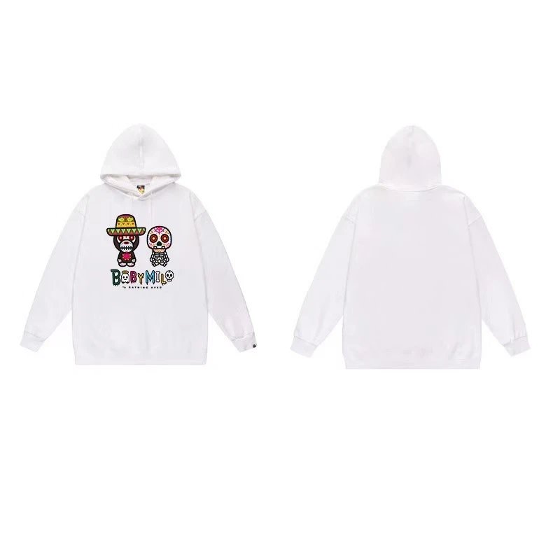 A Bathing Ape x Sesame Street Baby Milo Hoodie Black - 13
