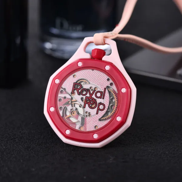 Design Royal Pop Rainbow Octagon White Quartz Watch Watches - 2