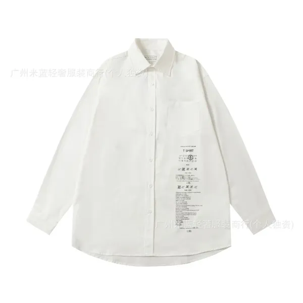 Maison Margiela Replica Numbered Shirt White / Striped - 6