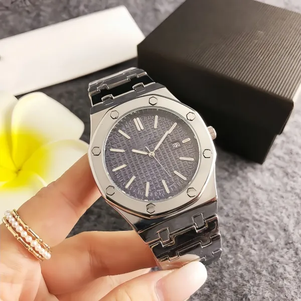 Audemars Piguet Royal Oak White Dial Silver Watch Watches - 2