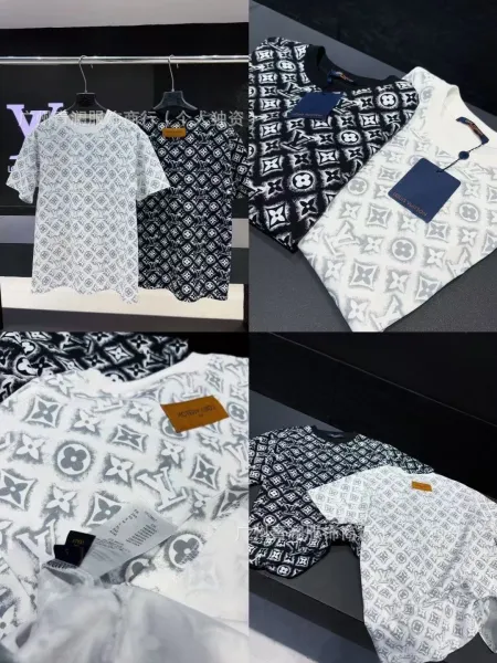 Louis Vuitton Monogram Flower Circle T-Shirt White - 17