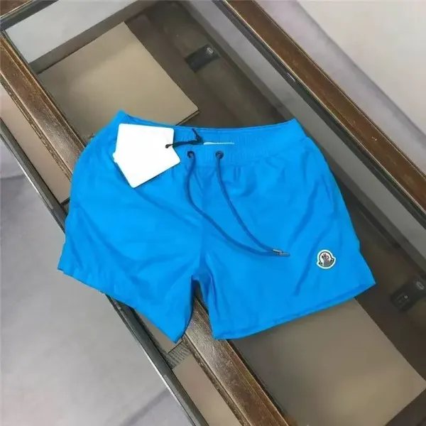 Moncler Swim Shorts Blue Swimwear - 1
