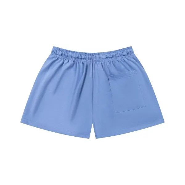 Design Actif L'Essence Daisy Print Drawstring Shorts Blue Shorts - 5