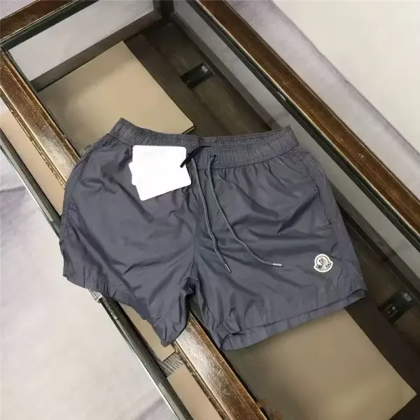 Moncler Logo-Embroidered Swim Shorts White - 7
