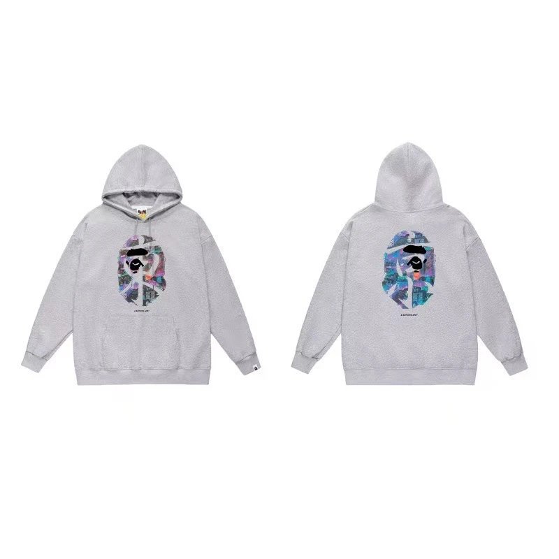 A Bathing Ape x Sesame Street Baby Milo Hoodie Black - 7