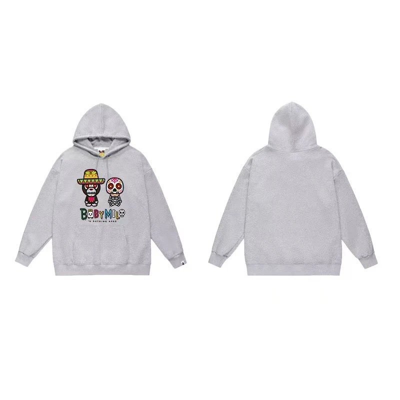 A Bathing Ape x Sesame Street Baby Milo Hoodie Black - 10