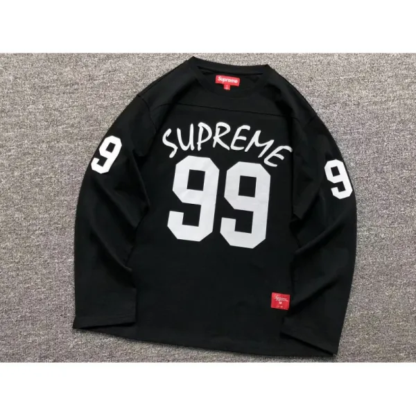 Supreme Jersey Long Sleeve T-Shirt Black - 1