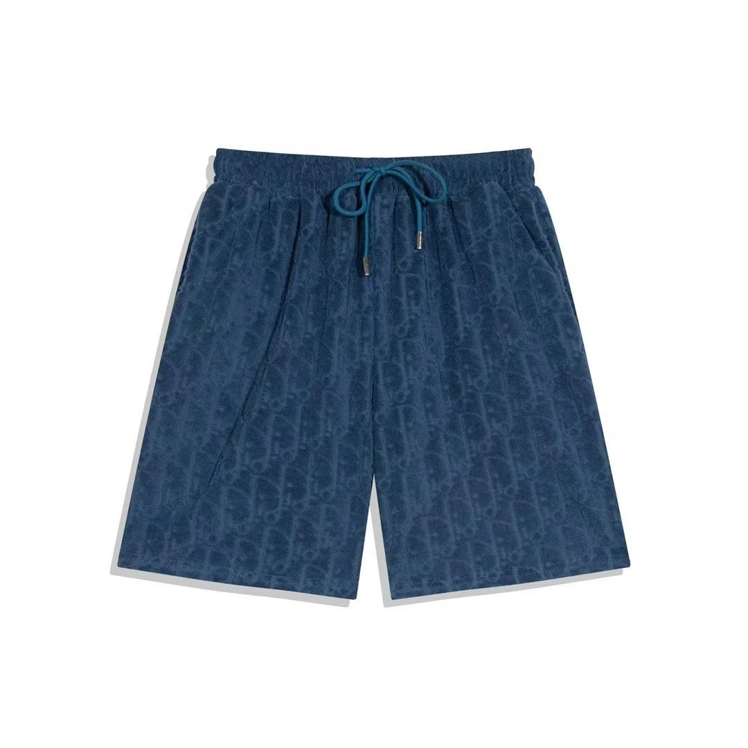 Dior Oblique Jacquard Shorts Brown - 9
