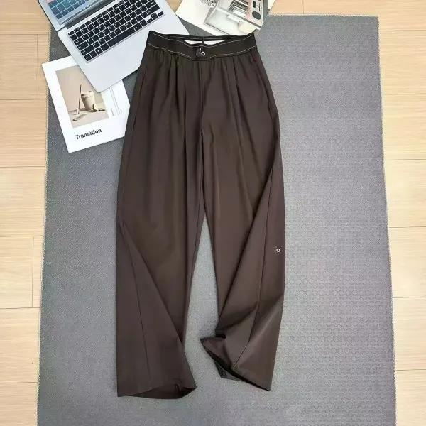 Alo Wide-Leg Lounge Pants Pink - 5