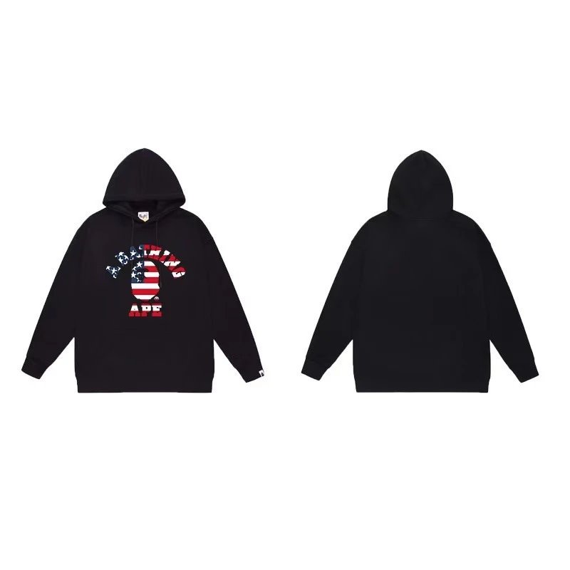 A Bathing Ape x Sesame Street Baby Milo Hoodie Black - 39