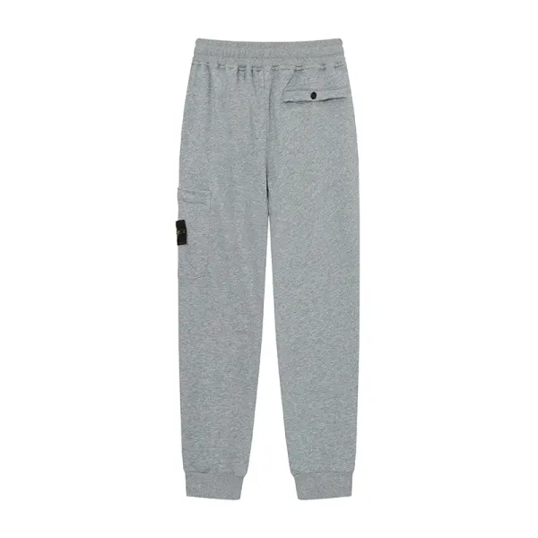 Stone Island Logo Patch Sweatpants Light Blue - 7