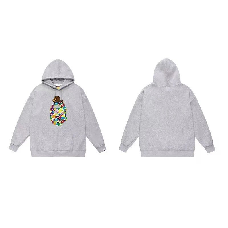 A Bathing Ape x Sesame Street Baby Milo Hoodie Black - 37