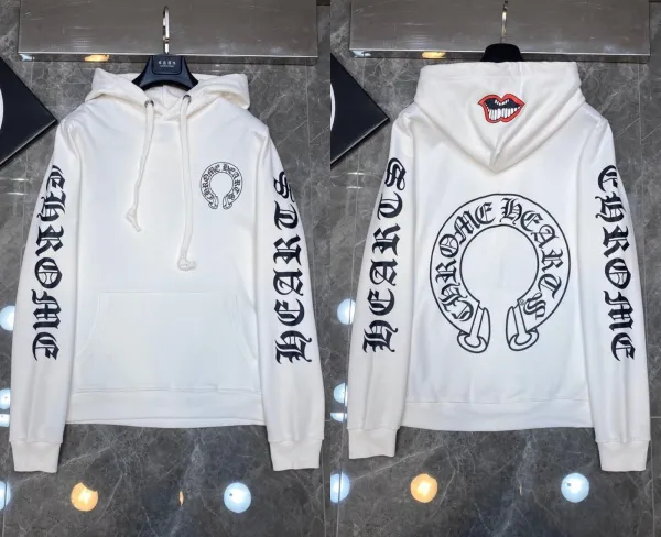 Chrome Hearts Spiderweb Hoodie Pink - 25