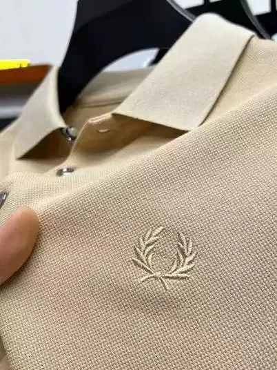 Fred Perry Polo Shirt Beige Piqué Polo - 1