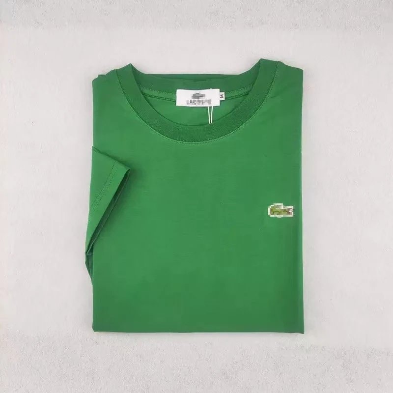 Lacoste Classic Croc Logo T-Shirt Pale Yellow - 10