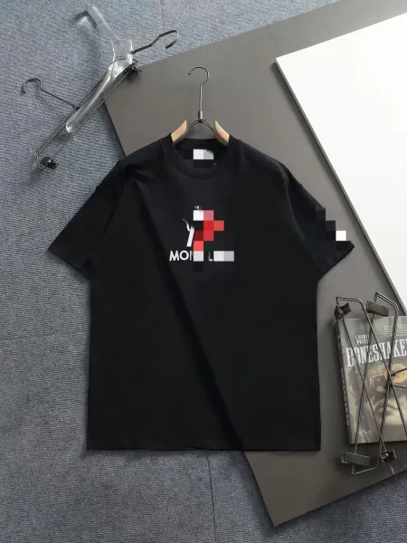 Design Pixelated Logo Black T-Shirt - 1
