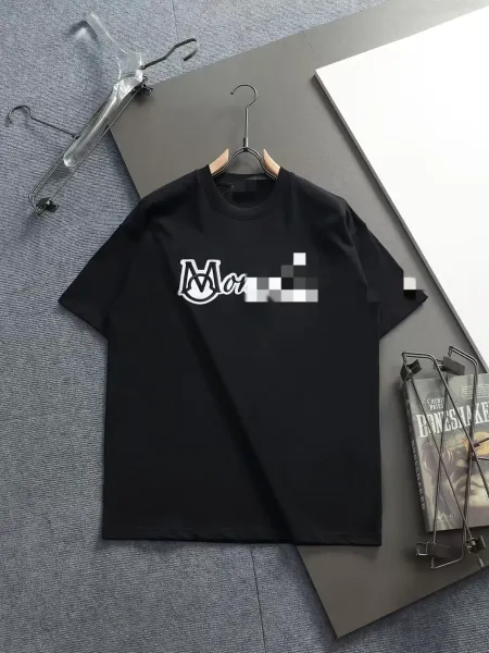 Design Logo Graphic Print Black T-Shirt - 1