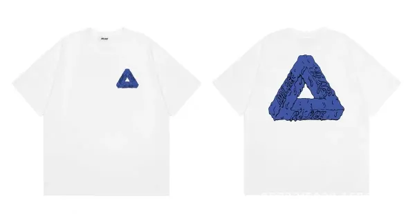 Palace Tri-Force Blue Print T-Shirt - 1
