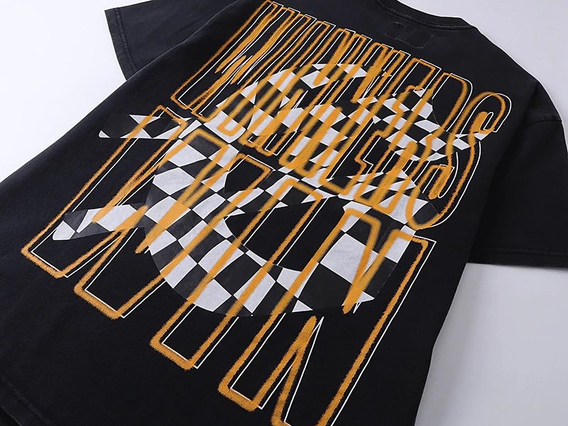 Godspeed Statue of Liberty Lightning Print T-Shirt - 50