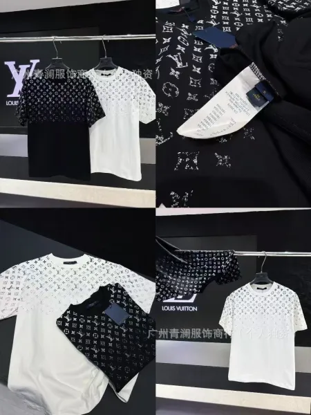 Louis Vuitton Monogram Flower Circle T-Shirt White - 19