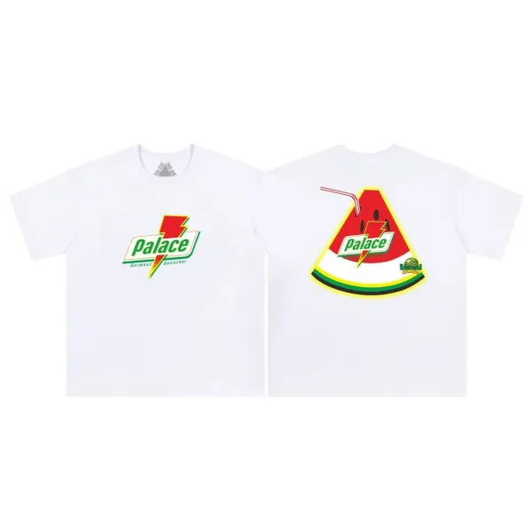 Palace Skateboards Palace Tri-Force Triangle Logo White T-Shirt T-Shirts - 26