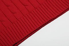 Polo Ralph Lauren Cable Knit V-Neck Sweater Gray - 16