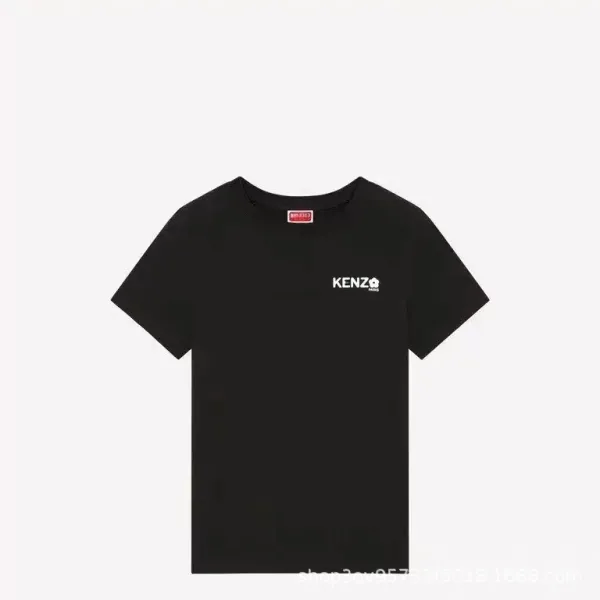 Kenzo Flower Logo Black T-Shirt - 19