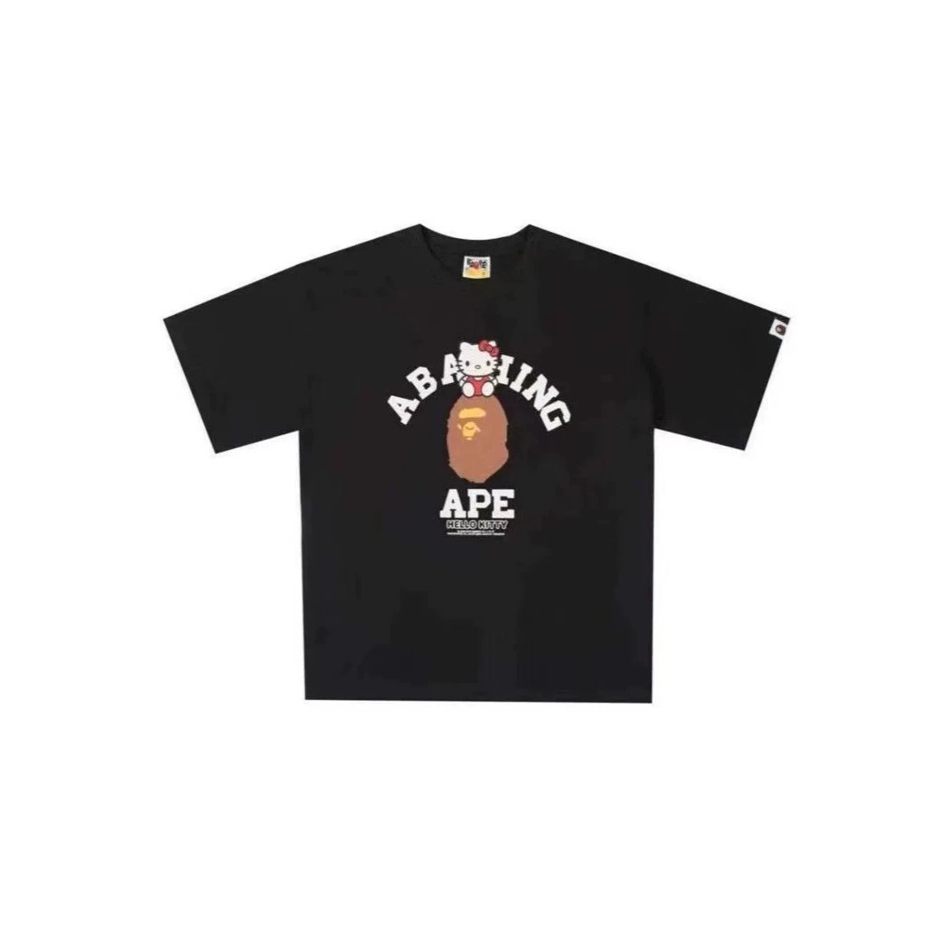 A Bathing Ape x PUBG Mobile Together Strong Camo Print White T-Shirt - 12