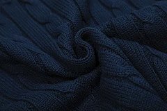 Polo Ralph Lauren Cable Knit V-Neck Sweater Gray - 20