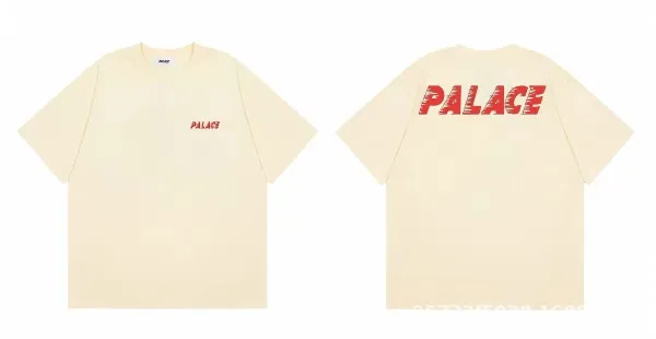Palace Skateboards Palace Tri-Force Triangle Logo White T-Shirt T-Shirts - 35