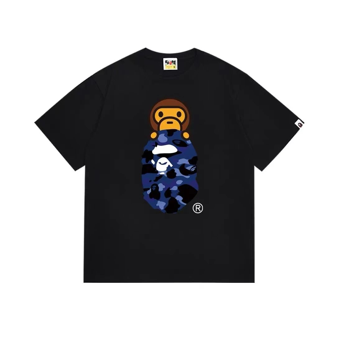 A Bathing Ape x PUBG Mobile Together Strong Camo Print White T-Shirt - 22