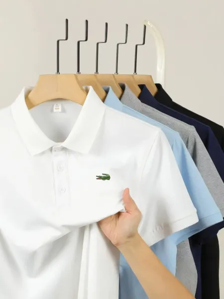 Lacoste Classic Polo Shirt White - 7