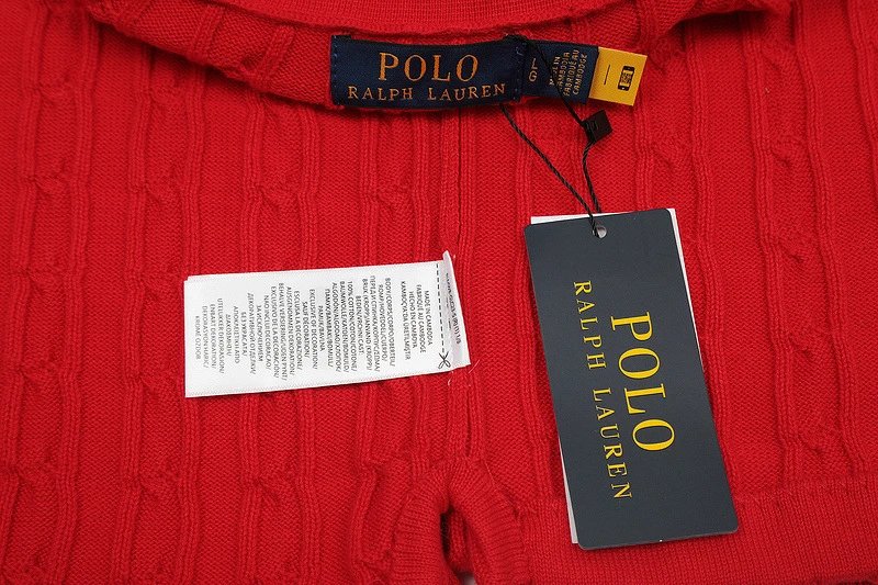 Polo Ralph Lauren Cable Knit Polo White Polo Shirt - 6