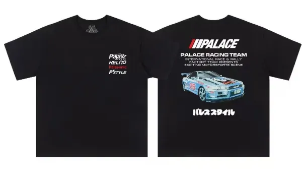 Palace Skateboards Palace Tri-Force Triangle Logo White T-Shirt T-Shirts - 25