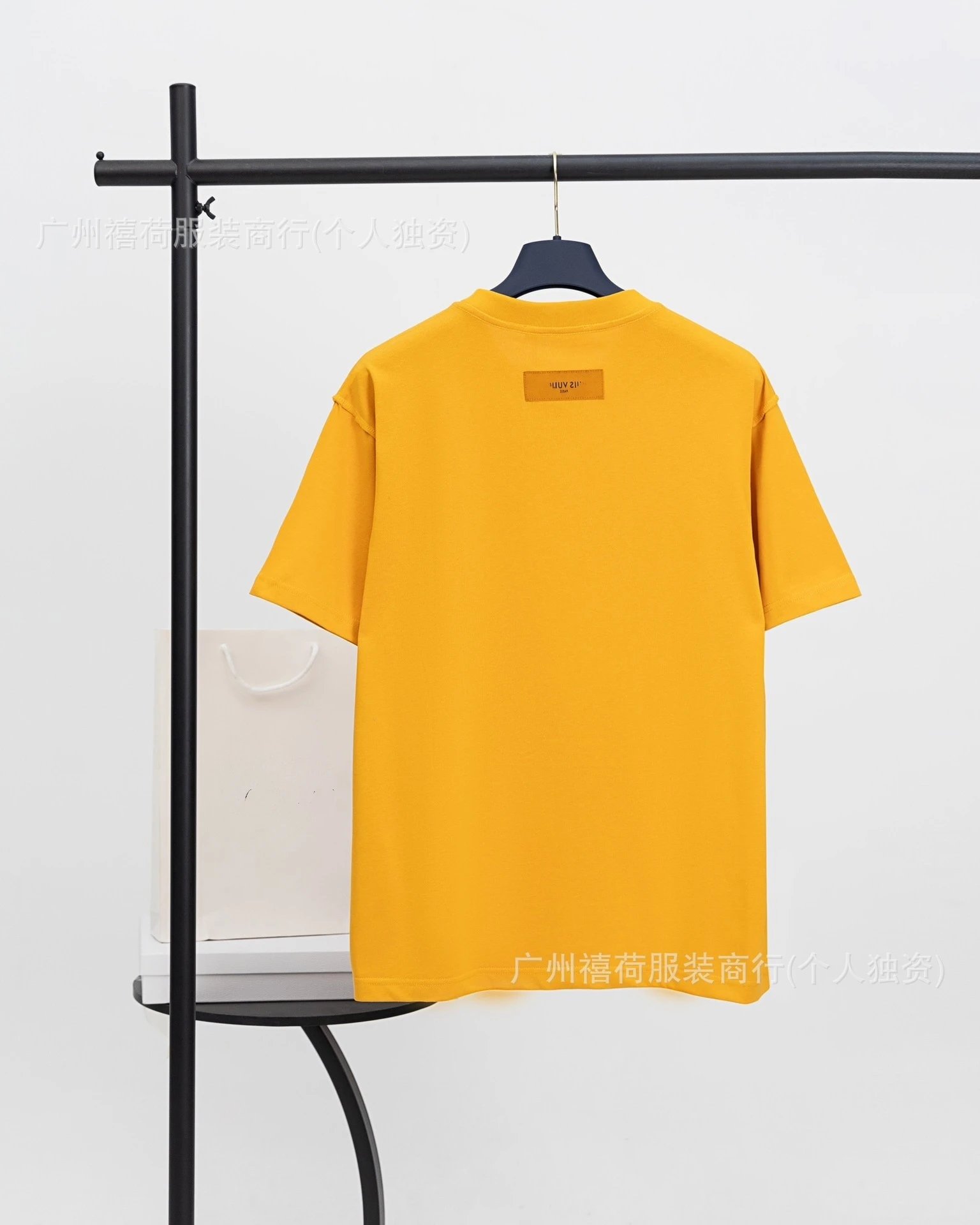 Louis Vuitton Embossed LV Logo T-Shirt Light Blue - 16