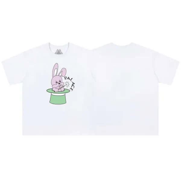 Palace Skateboards Palace Tri-Force Triangle Logo White T-Shirt T-Shirts - 18