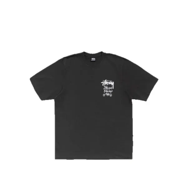 Stussy Lips Graphic T-Shirt Black - 8