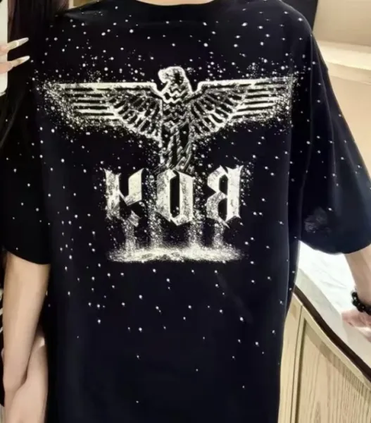 Design BOY London Angel Wings Graphic T-Shirt White T-Shirts - 4