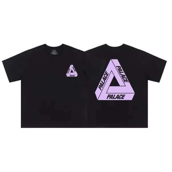 Palace Skateboards Palace Tri-Force Triangle Logo White T-Shirt T-Shirts - 34