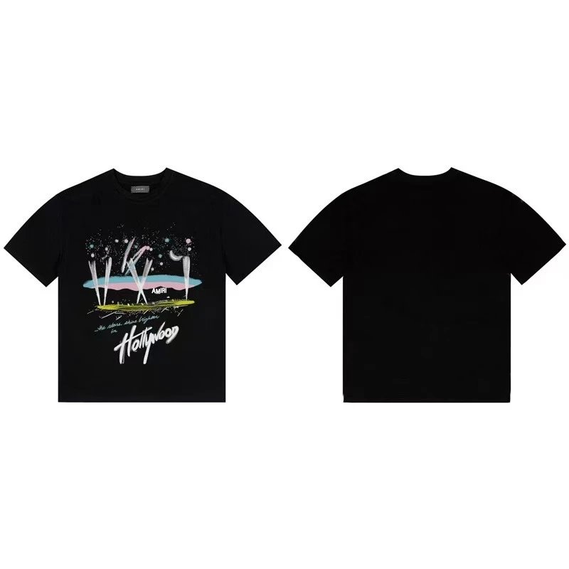 Amiri Architectural Print Black T-Shirt - 31