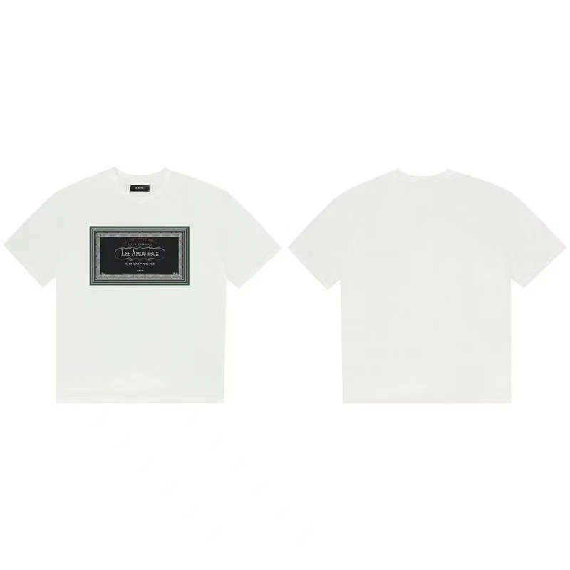 Amiri Architectural Print Black T-Shirt - 18