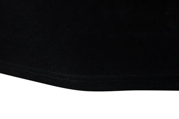 Design Classic Polo Black with White Patterned Collar and Cuffs Tops.polo - 32